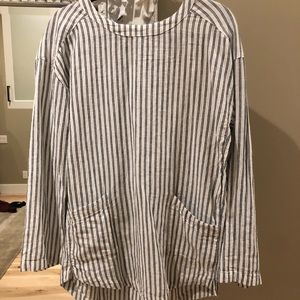 Linen urban outfitters dress